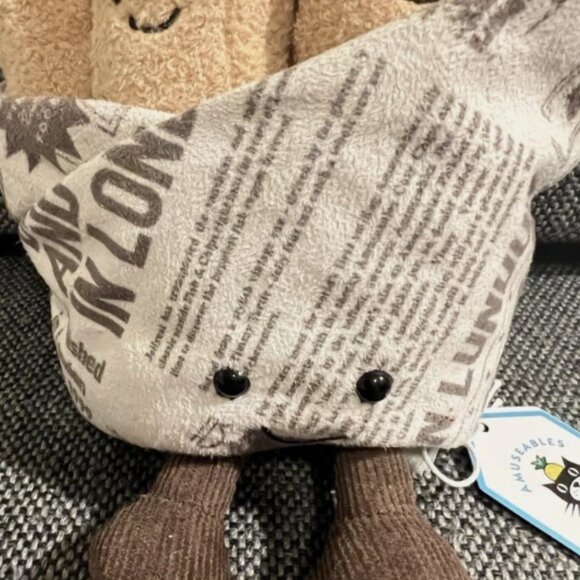 Jellycat We Are Cosy Chips Plush Rare Selfridges London Exclusive NWT & Dust Bag - Picture 3 of 7